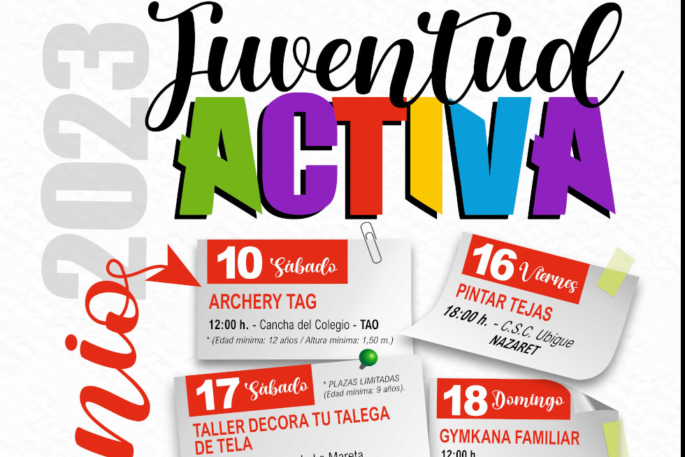 Teguise boosts payments with a new 'Juventud Activa' calendar starting ...